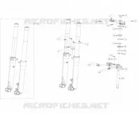 FORCELLA ANTERIORE / PIASTRA STERZO INFERIORE