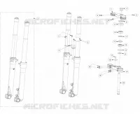 FORCELLA ANTERIORE / PIASTRA STERZO INFERIORE