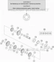 CAMBIO DI VELOCITA - ALBERO SECONDARIO