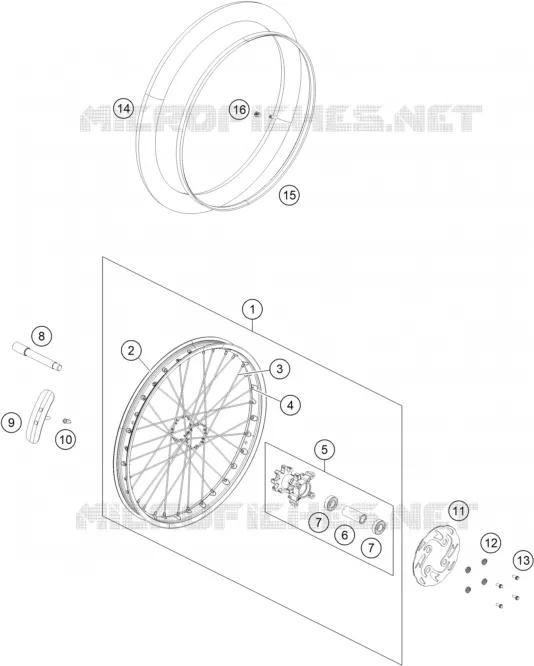 RUOTA ANTERIORE