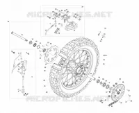 RUOTA / FRENO POSTERIORE