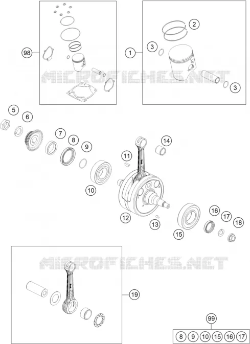 ALBERO MOTORE / PISTONE