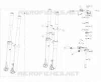 FORCELLA ANTERIORE / PIASTRA STERZO INFERIORE