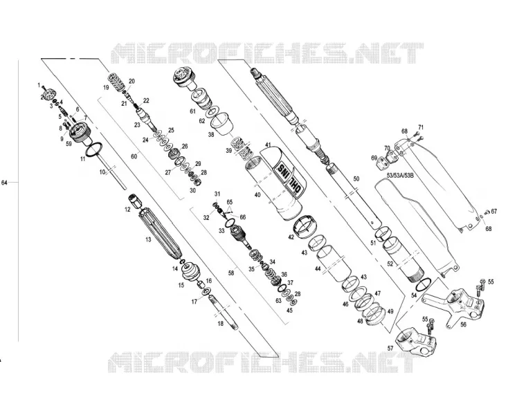 FORCELLA ANTERIORE OHLINS