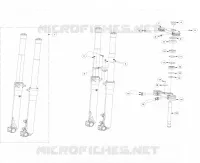 FORCELLA ANTERIORE / PIASTRA STERZO INFERIORE
