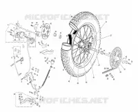 RUOTA / FRENO POSTERIORE