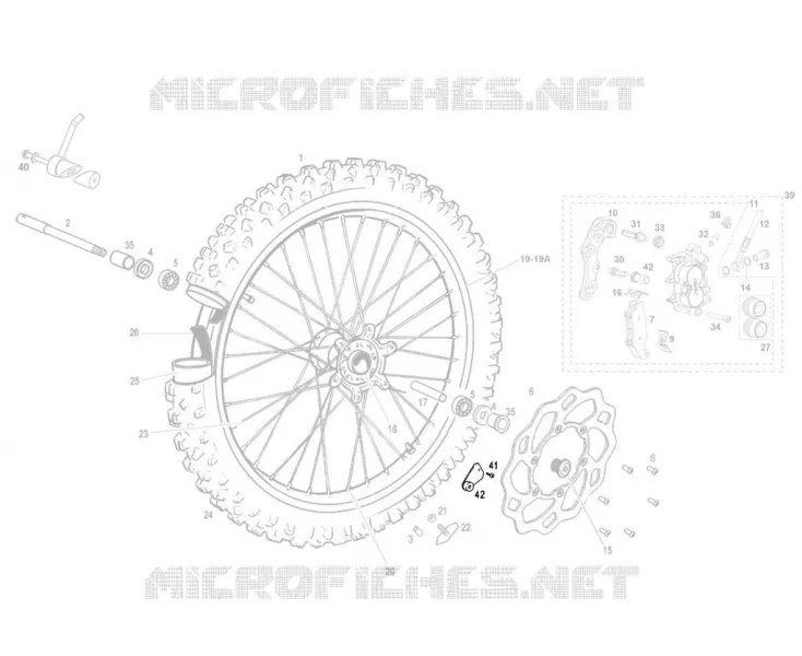 RUOTA POSTERIORE HOMOLOG