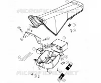 PLASTICA VANO BATTERIA