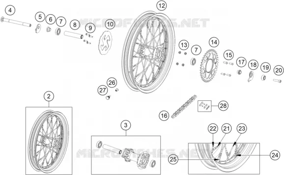 RUOTA POSTERIORE