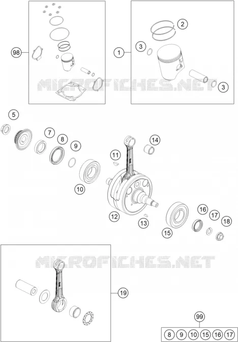 ALBERO MOTORE / PISTONE