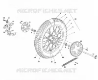 RUOTA / FRENO POSTERIORE