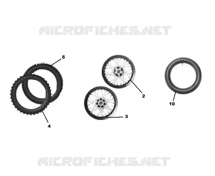 RUOTA / PNEUMATICO T10 / T12