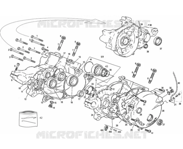 CARTER MOTORE / KIT GUARNIZIONI