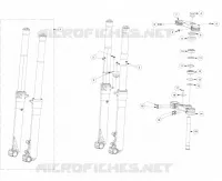FORCELLA ANTERIORE / PIASTRA STERZO INFERIORE