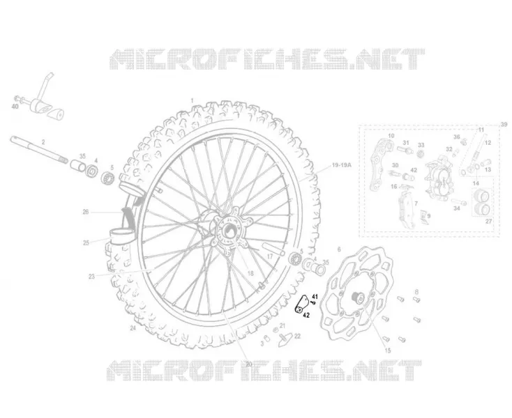RUOTA POSTERIORE HOMOLOG